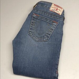 AUTHENTIC TRUE RELIGION STELLA SKINNY JEANS 28x31 ⭐️